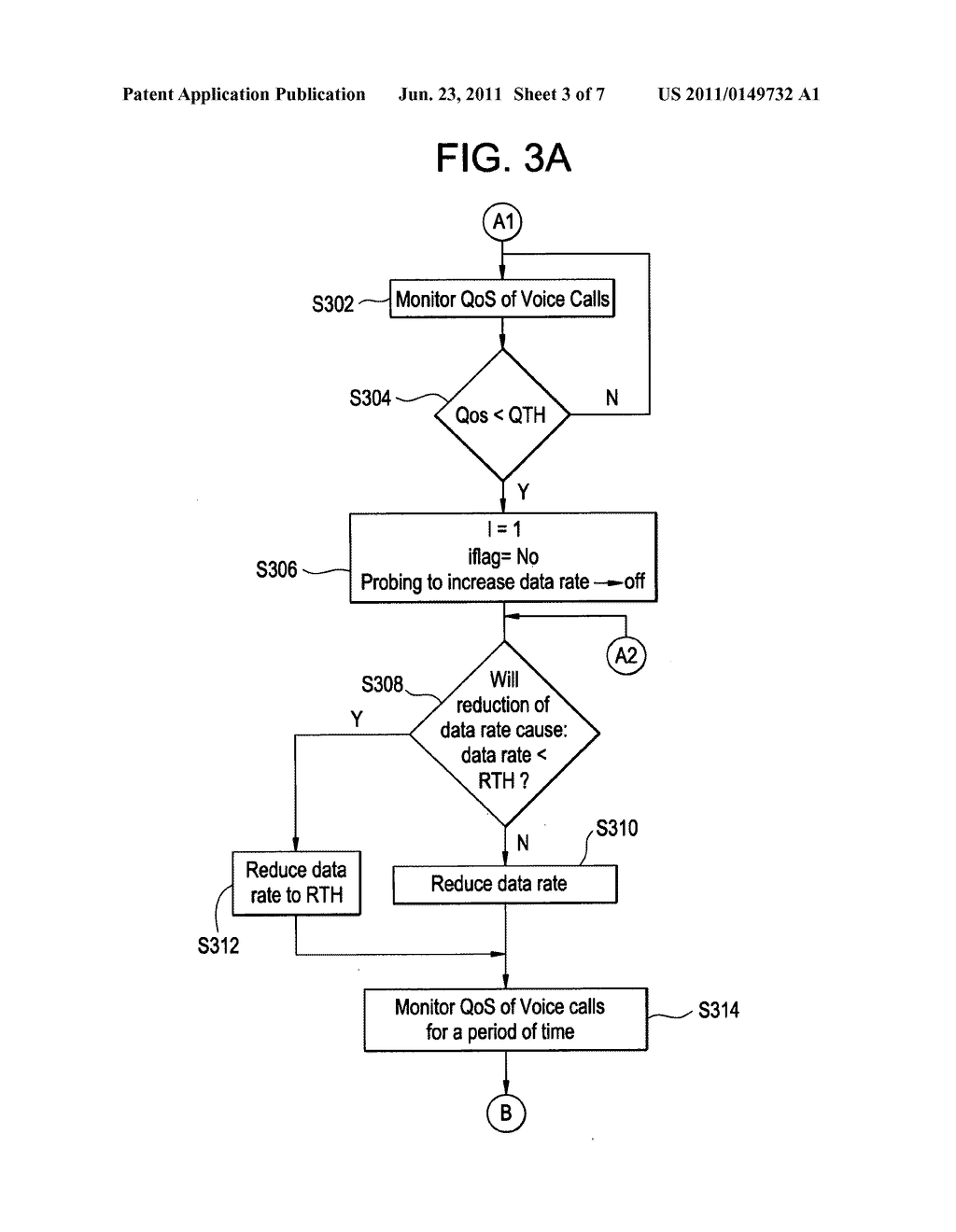 Method of improving quality of service for voice calls handled by a     network element - diagram, schematic, and image 04