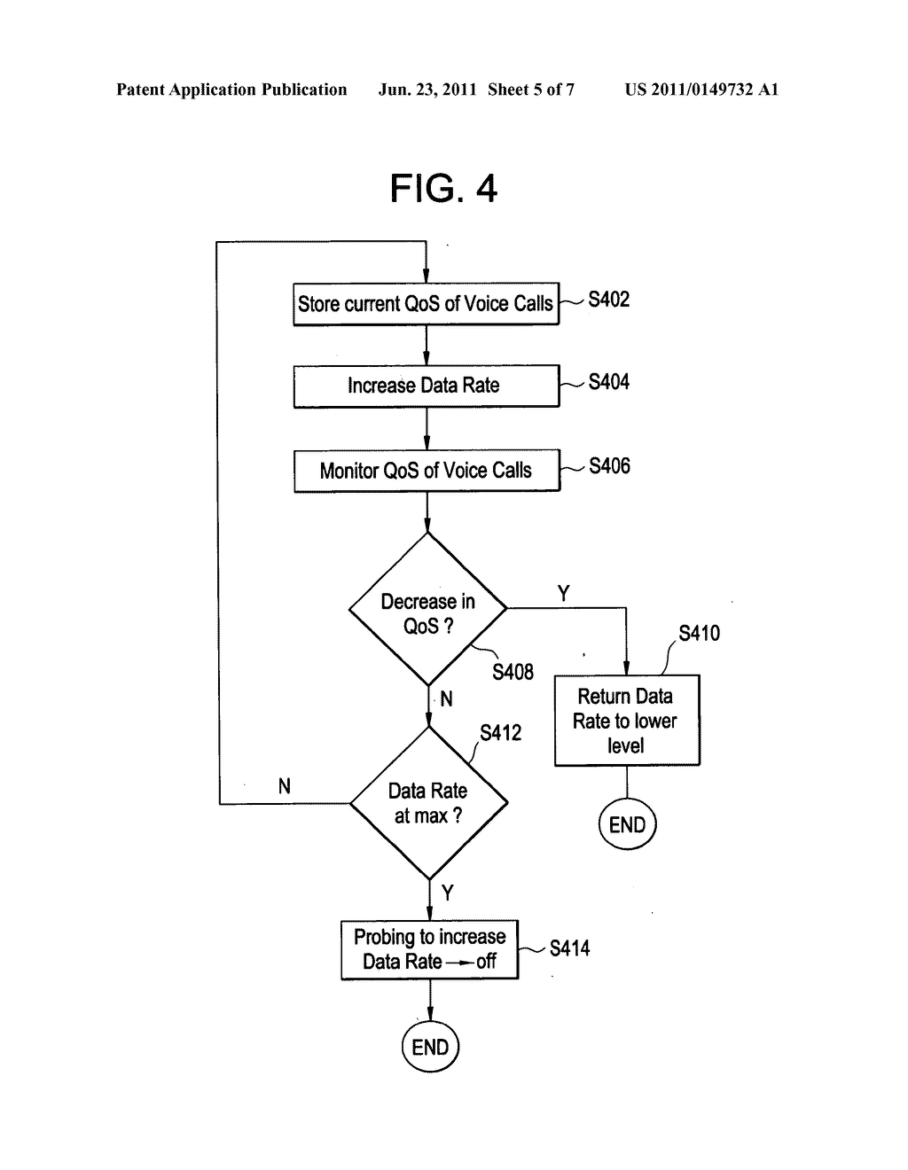 Method of improving quality of service for voice calls handled by a     network element - diagram, schematic, and image 06