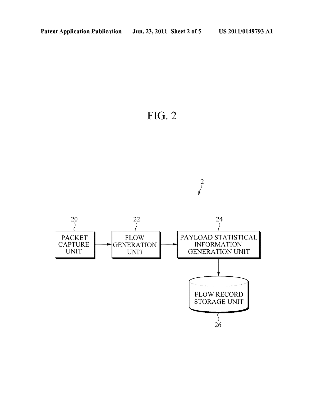 TRAFFIC CAPTURE APPARATUS AND TRAFFIC ANALYSIS APPARATUS, SYSTEM AND     METHOD - diagram, schematic, and image 03