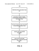 RATE CONTROL FOR TWO-PASS ENCODER USING ADAPTIVE QUANTIZATION PARAMETERS diagram and image