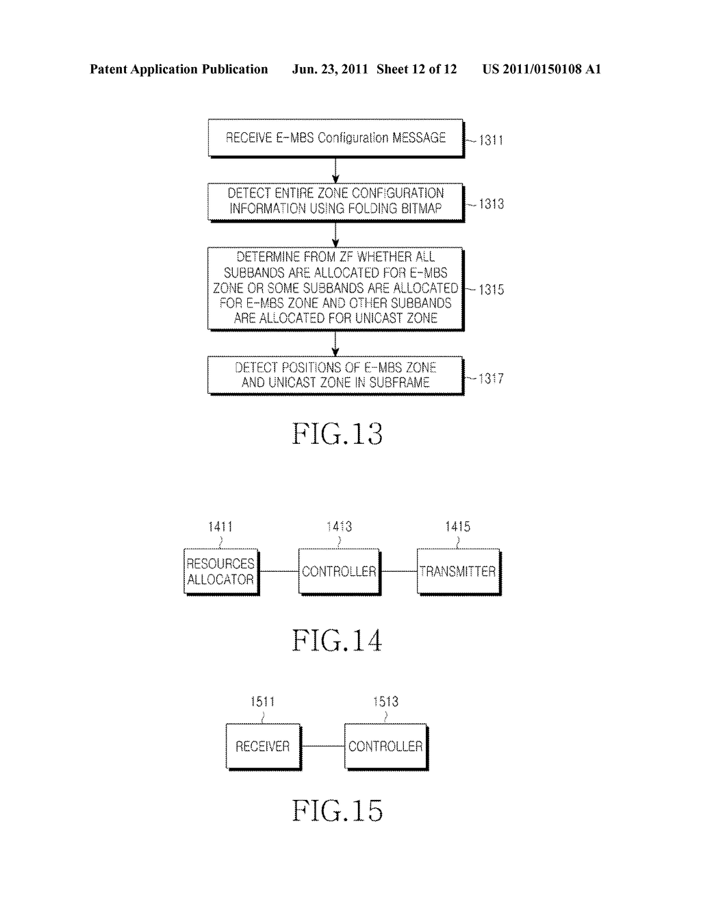 APPARATUS AND METHOD FOR TRANSMITTING AND RECEIVING RESOURCE ALLOCATION     INFORMATION IN A COMMUNICATION SYSTEM - diagram, schematic, and image 13