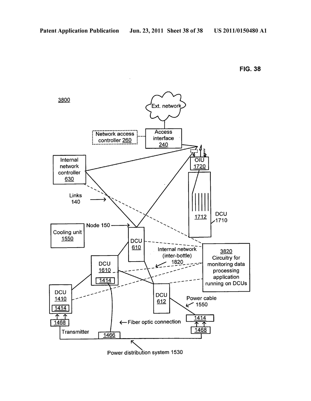 Data center with free-space optical communications - diagram, schematic, and image 39