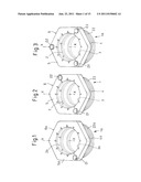 METHOD FOR PRODUCING A MOULDED PART WITH AN ANNULAR CROSS-SECTION AND     MOULDED PART PRODUCED ACCORDING TO A METHOD OF THIS TYPE diagram and image