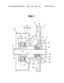 WATER PUMP FOR VEHICLE AND BEARING STRUCTURE diagram and image