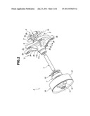 WATER PUMP FOR VEHICLE AND BEARING STRUCTURE diagram and image