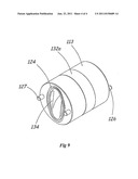 OUTER ROTOR OF A PROGRESSING CAVITY PUMP HAVING AN INNER AND AN OUTER     ROTOR diagram and image