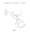 Showerhead cleaning and disinfecting system and method diagram and image