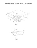 FLOORING TILE WITH MESH LAYER diagram and image