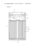 NONAQUEOUS ELECTROLYTE SECONDARY BATTERY AND METHOD FOR FABRICATING     NONAQUEOUS ELECTROLYTE SECONDARY BATTERY diagram and image