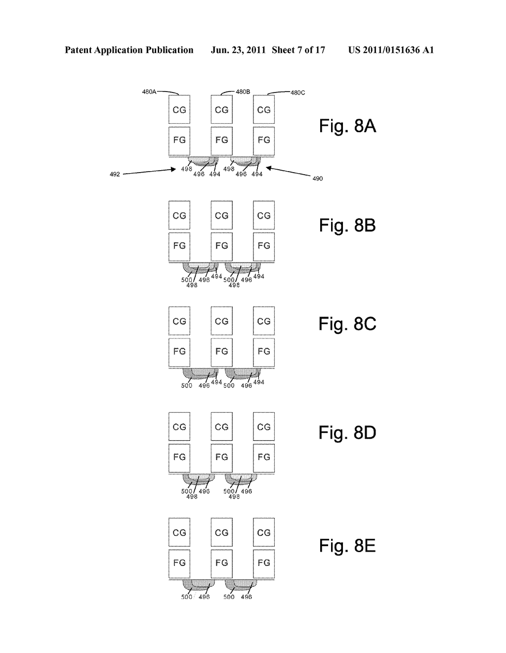 Method For Angular Doping Of Source And Drain Regions For Odd And Even     NAND Blocks - diagram, schematic, and image 08