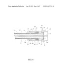 A COAXIAL CONNECTOR WITH A COMPRESSION RING BETWEEN A SLEEVE AND A SHEATH     OF THE COAXIAL CABLE diagram and image