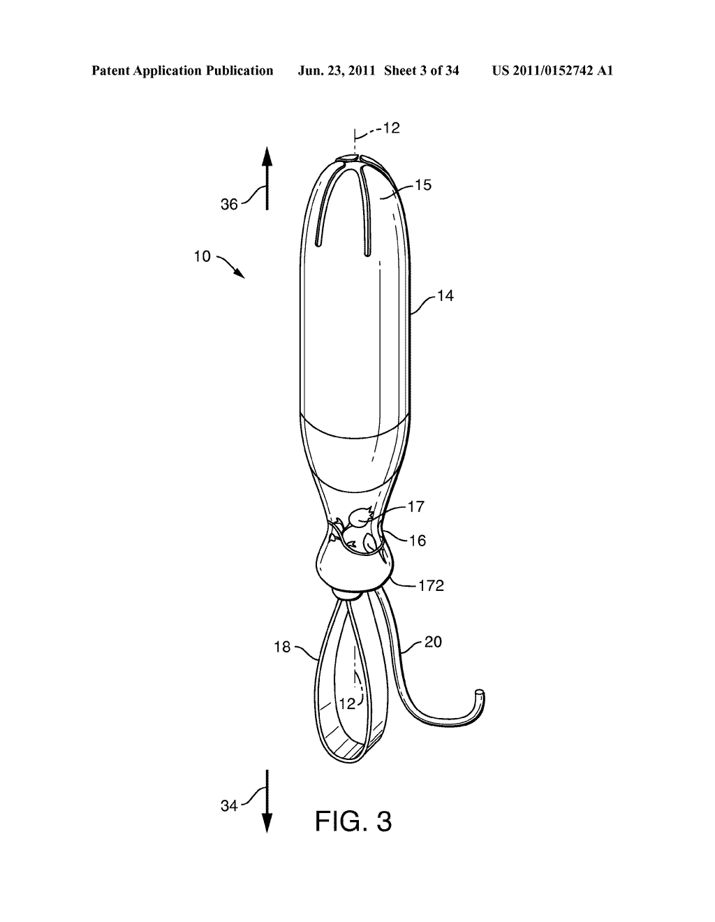 Pull-Activated Tampon Applicator - diagram, schematic, and image 04