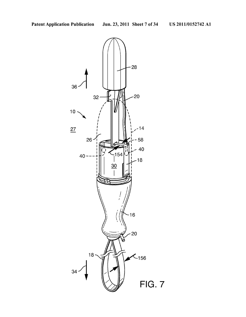 Pull-Activated Tampon Applicator - diagram, schematic, and image 08
