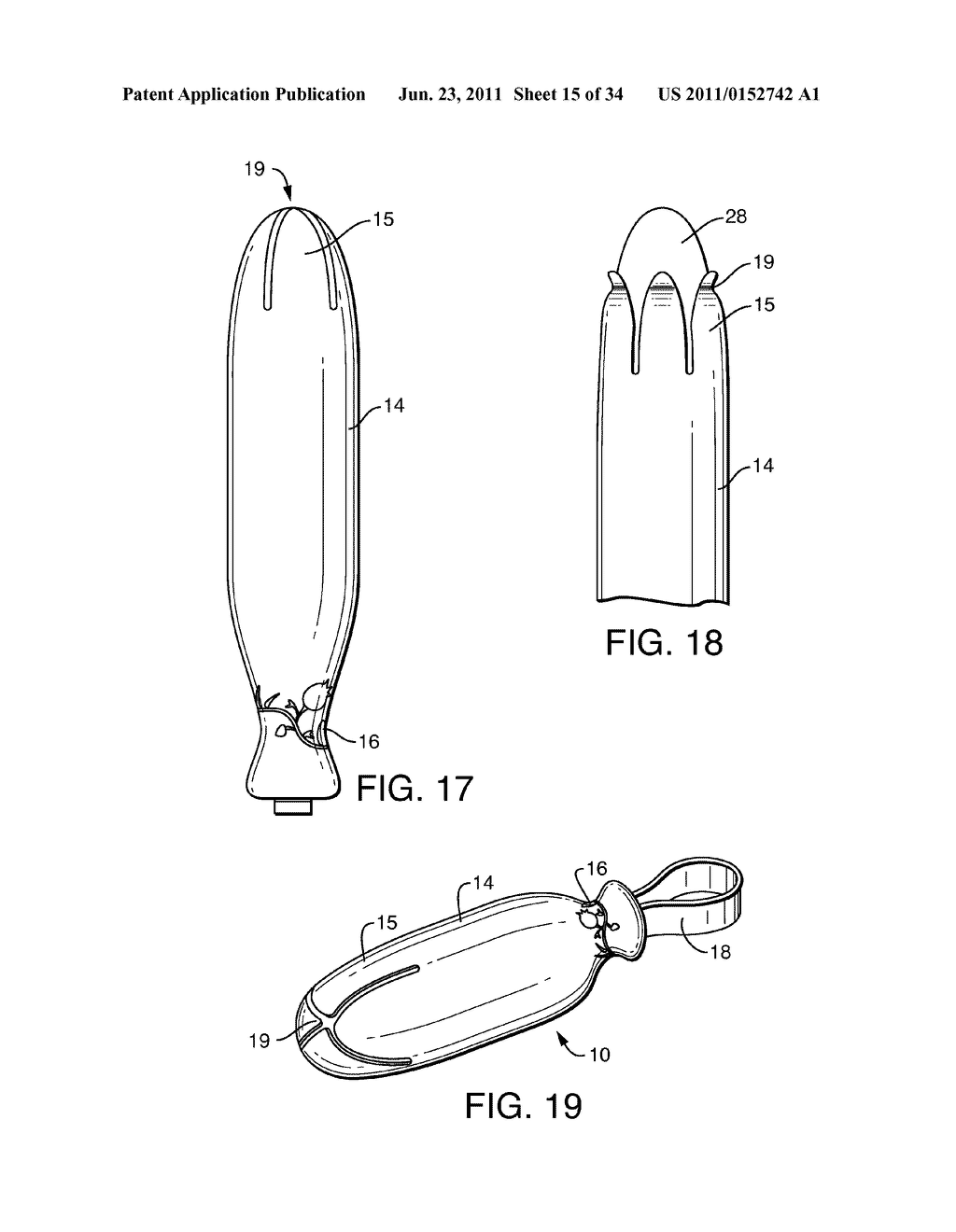 Pull-Activated Tampon Applicator - diagram, schematic, and image 16