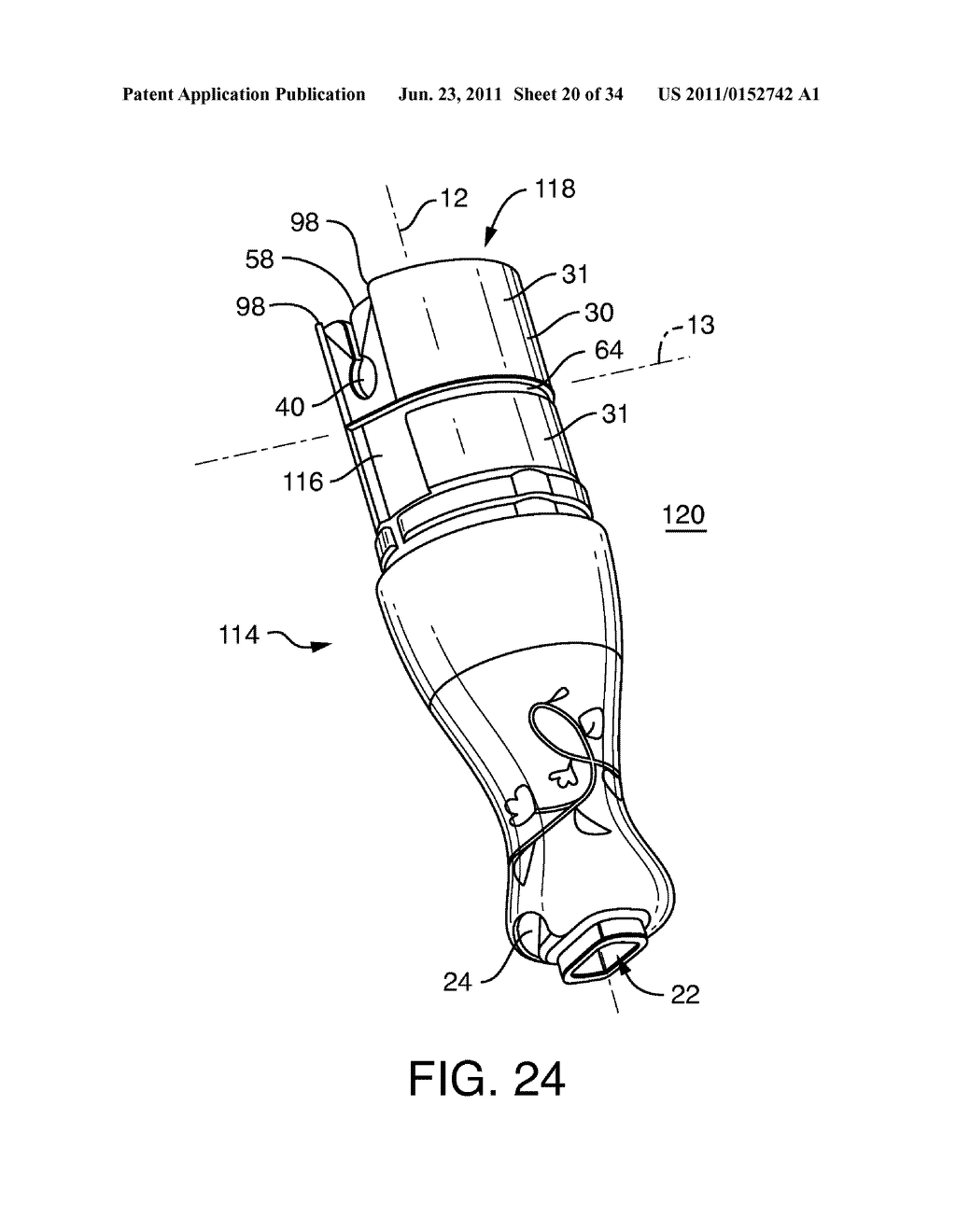 Pull-Activated Tampon Applicator - diagram, schematic, and image 21