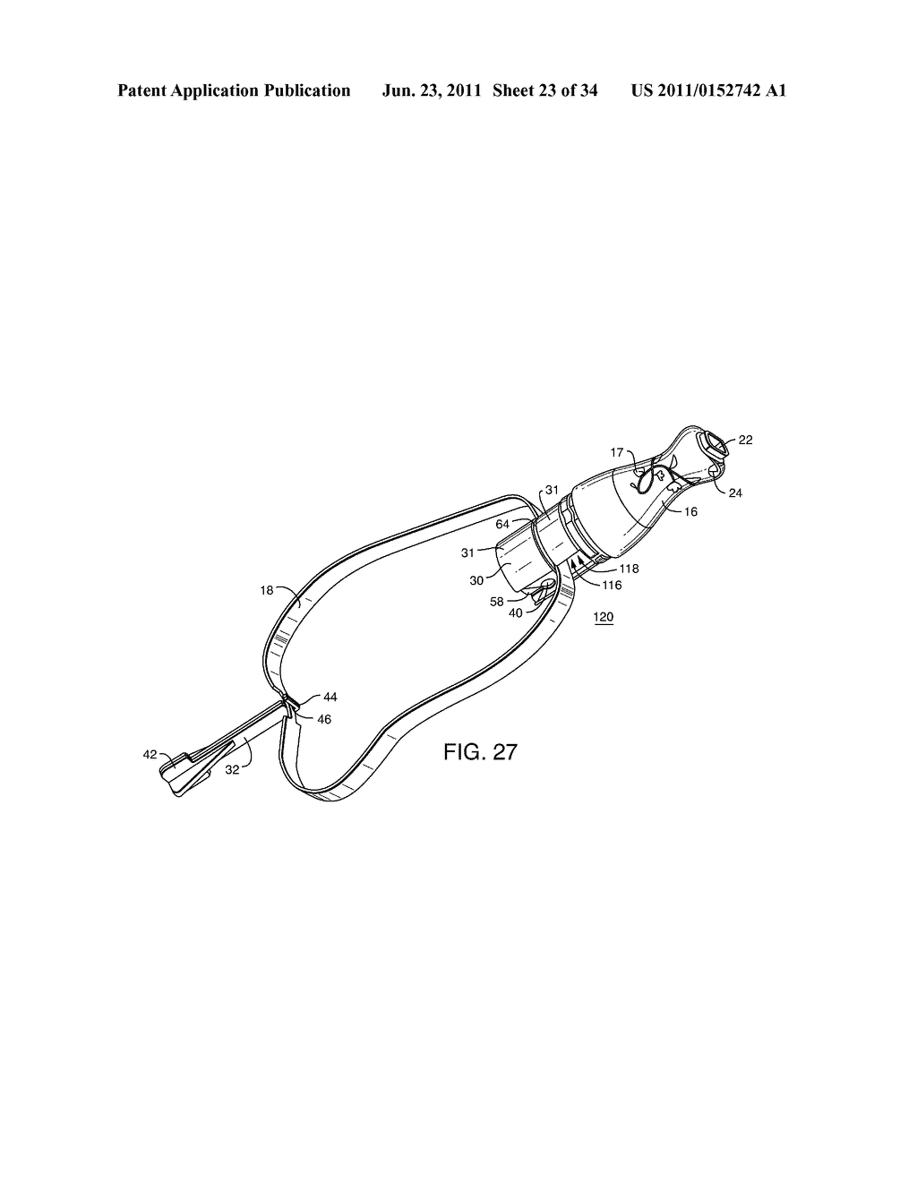 Pull-Activated Tampon Applicator - diagram, schematic, and image 24