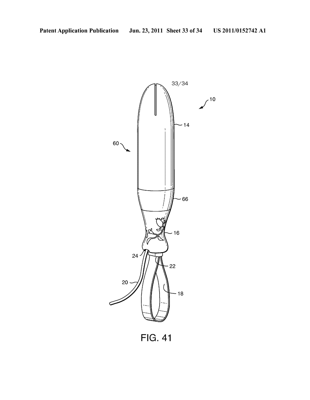 Pull-Activated Tampon Applicator - diagram, schematic, and image 34