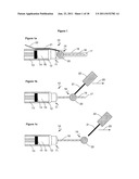 Cover for the tip of a sharp medical device diagram and image