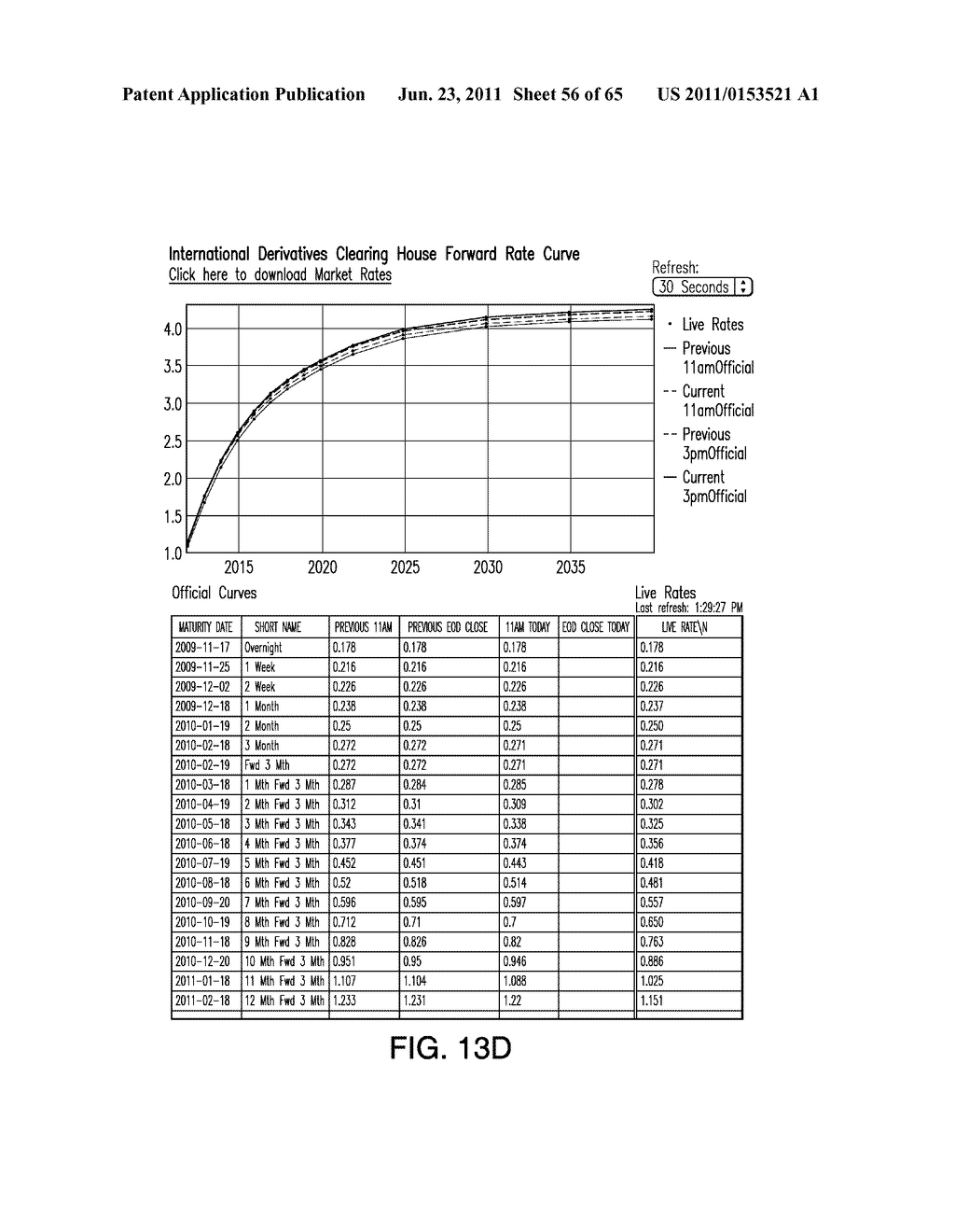 SYSTEMS AND METHODS FOR SWAP CONTRACTS MANAGEMENT WITH A DISCOUNT CURVE     FEEDBACK LOOP - diagram, schematic, and image 57