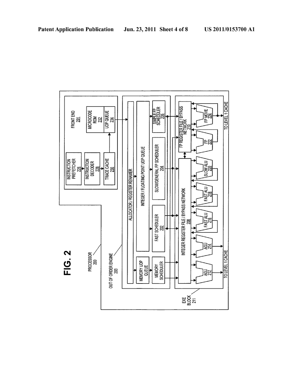 Method and apparatus for performing a shift and exclusive or operation in     a single instruction - diagram, schematic, and image 05