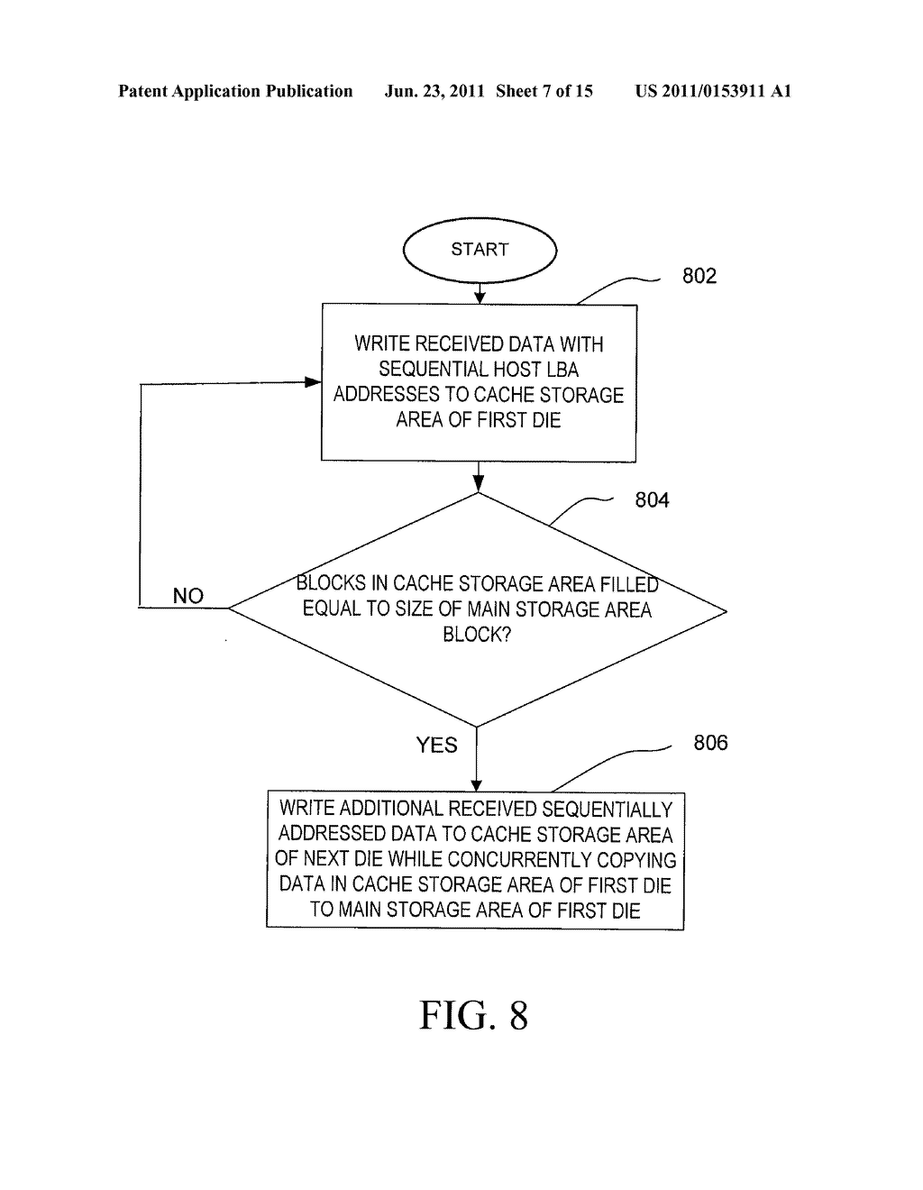 METHOD AND SYSTEM FOR ACHIEVING DIE PARALLELISM THROUGH BLOCK INTERLEAVING - diagram, schematic, and image 08