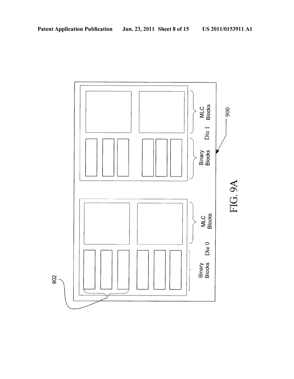 METHOD AND SYSTEM FOR ACHIEVING DIE PARALLELISM THROUGH BLOCK INTERLEAVING - diagram, schematic, and image 09