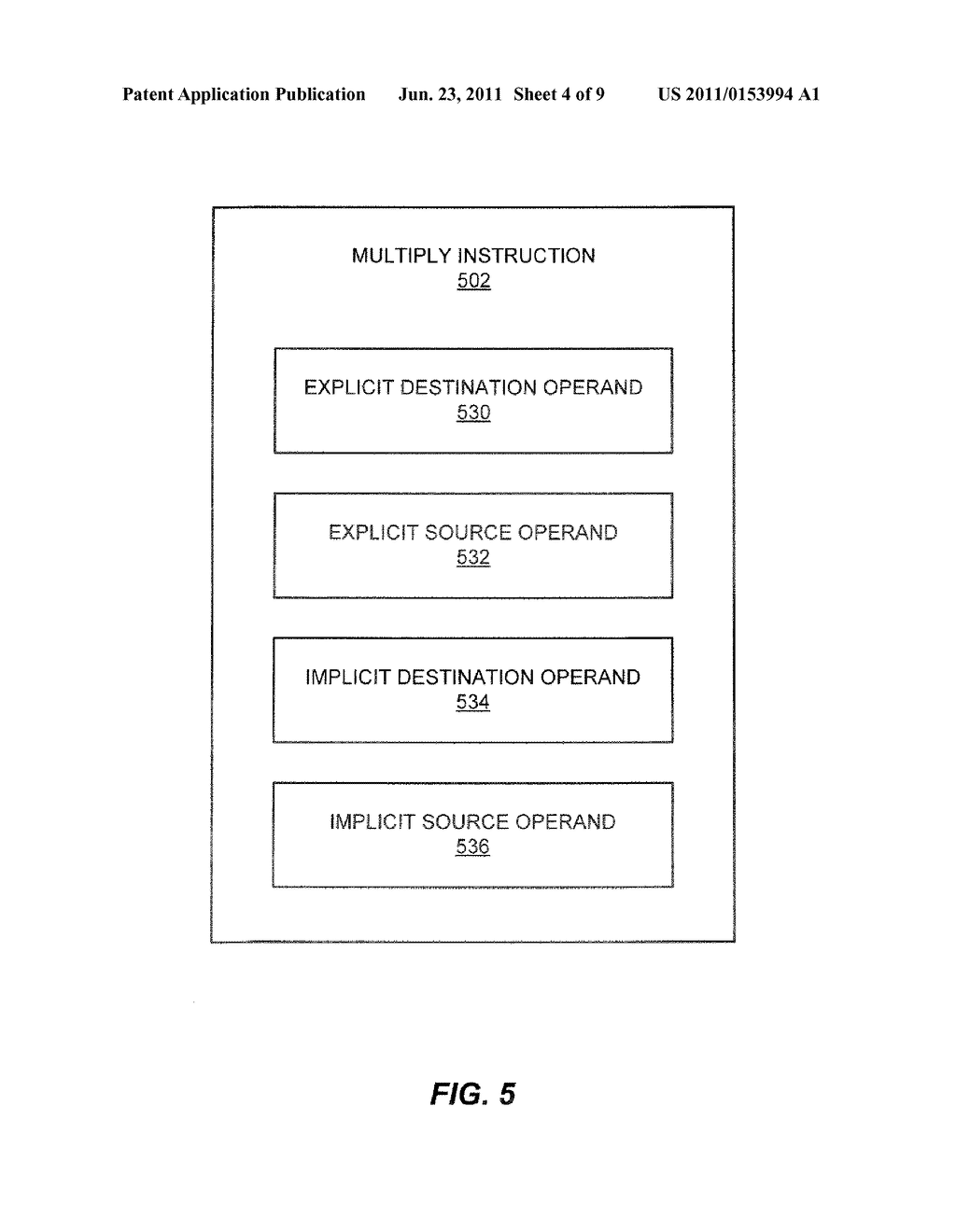 Multiplication Instruction for Which Execution Completes Without Writing a     Carry Flag - diagram, schematic, and image 05