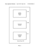 SYSTEM AND METHOD OF PROVIDING FOR THE CONTROL OF A MUSIC PLAYER TO A     DEVICE DRIVER diagram and image