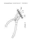 PLIERS FOR CHAIN LINK diagram and image