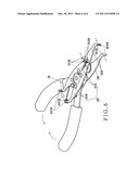 DUAL-PURPOSE PLIERS ADAPTED TO CHAIN LINK diagram and image