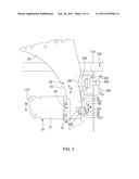 Saw machine riving knife adjustment mechanism diagram and image