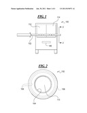 Apparatus for Cutting Reinforced Hose with Reduced Interior Hose     Contamination diagram and image