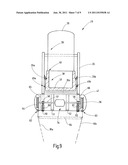 FLOATING FOUNDATION SUPPORTING FRAMEWORK WITH BUOYANCY COMPONENTS, HAVING     AN OPEN-RELIEF DESIGN diagram and image