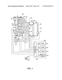 EXHAUST GAS RECIRCULATION DEVICE OF ENGINE diagram and image