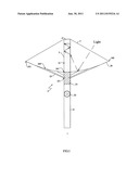 SOLAR POWER COLLECTING DEVICE diagram and image