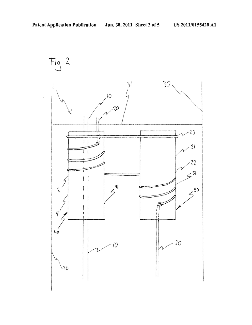 ARRANGEMENT FOR CABLE GUIDING AND A WIND TURBINE USING SUCH ARRANGEMENT - diagram, schematic, and image 04