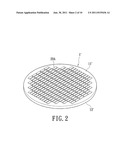 CONDUCTIVE SUBSTRATE STRUCTURE WITH CONDUCTIVE CHANNELS FORMED BY USING A     TWO-SIDED CUT APPROACH AND A METHOD FOR MANUFACTURING THE SAME diagram and image