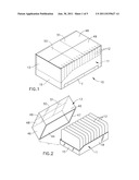 SHIPPING AND DISPLAY CONTAINER WITH ARTICLE SUPPORT diagram and image