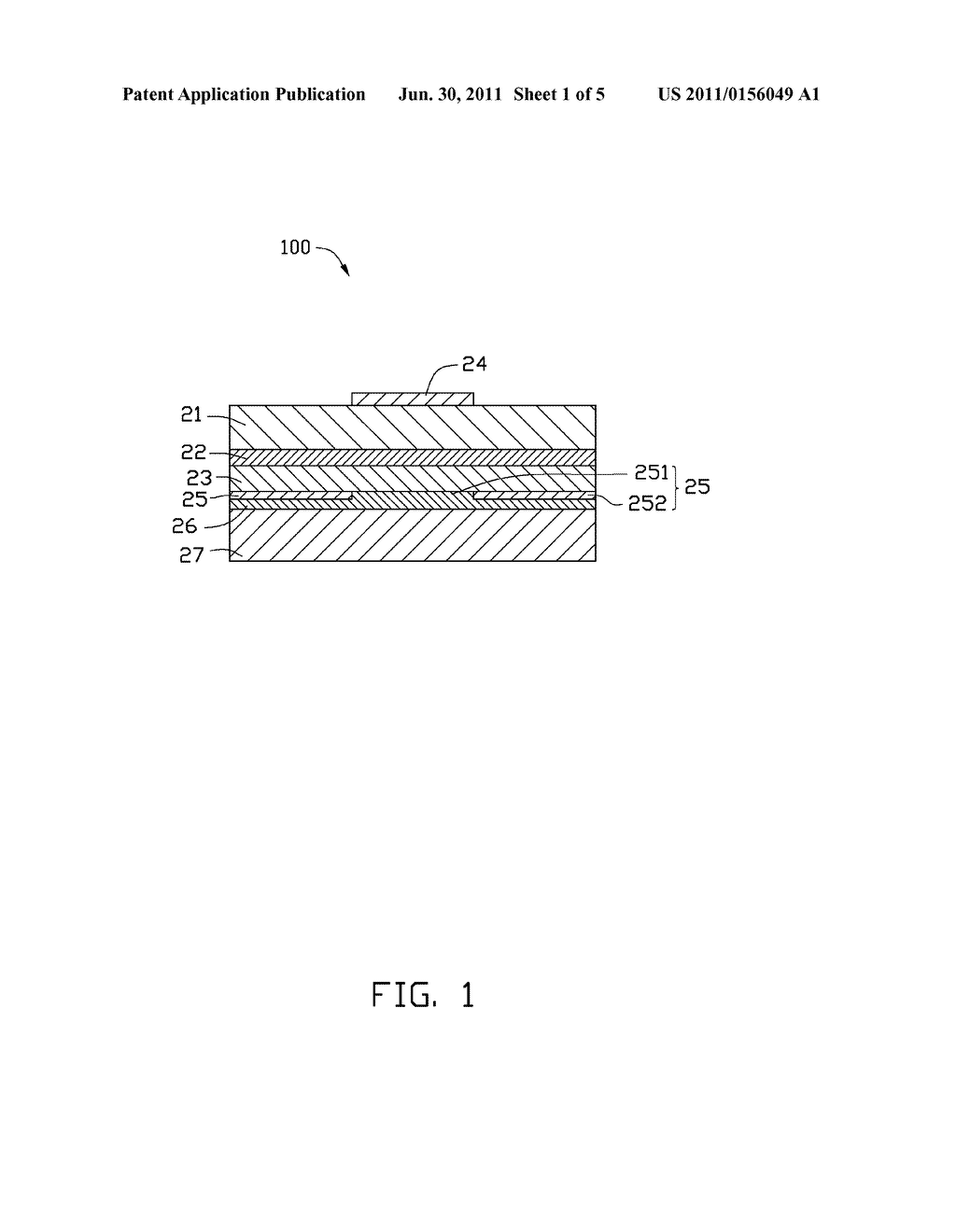 LED DEVICE AND FABRICATION METHOD THEREOF - diagram, schematic, and image 02