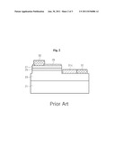 LIGHT EMITTING DIODE HAVING ELECTRODE EXTENSIONS diagram and image