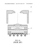 IMAGE SENSOR PACKAGING STRUCTURE WITH LOW TRANSMITTANCE ENCAPSULANT diagram and image