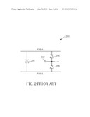 SEMICONDUCTOR STRUCTURE FOR REALIZING ESD PROTECTION CIRCUIT diagram and image