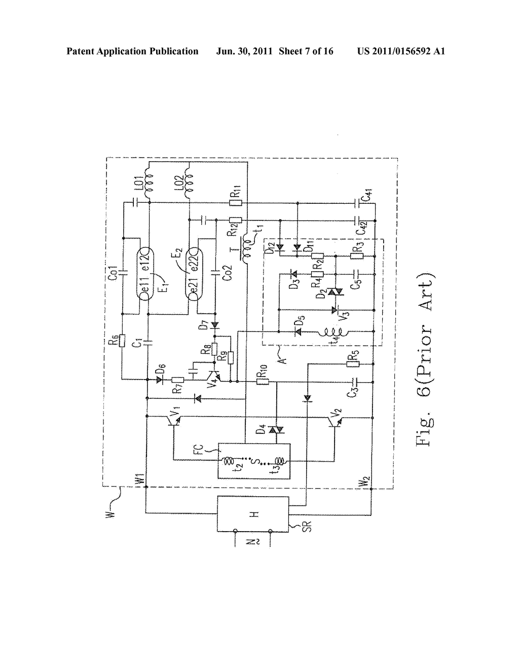 END OF LAMP LIFE PROTECTION CIRCUIT WITH BI-LEVEL DETECTIONS FOR THE     ELECTRONIC BALLAST AND METHOD THEREOF - diagram, schematic, and image 08