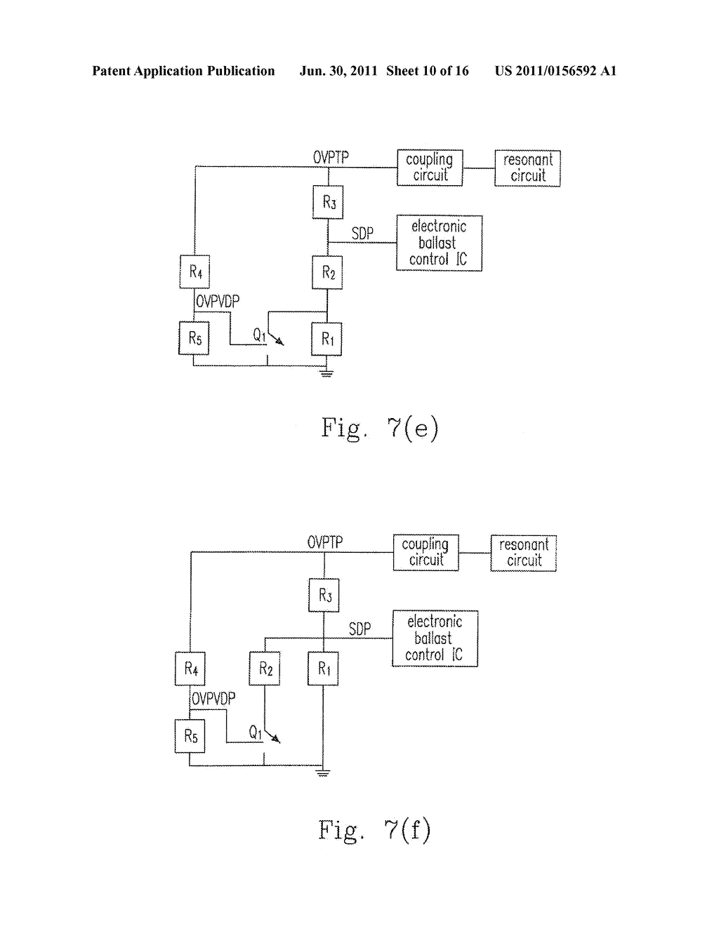 END OF LAMP LIFE PROTECTION CIRCUIT WITH BI-LEVEL DETECTIONS FOR THE     ELECTRONIC BALLAST AND METHOD THEREOF - diagram, schematic, and image 11