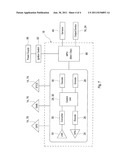 REAR VIEW MIRROR FOR A VEHICLE WITH AN ANTENNA MODULE AND AN ELECTRONIC     DISPLAY MODULE diagram and image