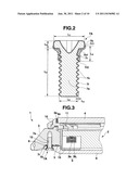 SCREW FOR USE IN A RADIO WAVE RECEIVER, METHOD OF MAKING THE SCREW, AND     RADIO WAVE RECEIVER USING THE SCREW diagram and image