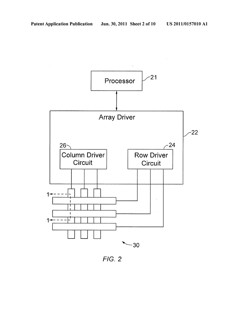 ELECTROMECHANICAL DISPLAY DEVICES AND METHODS OF FABRICATING THE SAME - diagram, schematic, and image 03