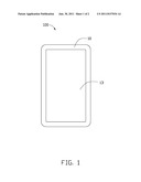 PORTABLE ELECTRONIC DEVICE WITH SOLAR CHARGING FUNCTION diagram and image