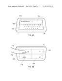 PORTABLE ELECTRONIC DEVICE AND METHOD OF  CONTROLLING A PORTABLE     ELECTRONIC DEVICE diagram and image