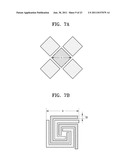 CAPACITIVE SENSING DEVICE COMPRISING CROSS-SHAPED SENSING ELEMENTS diagram and image